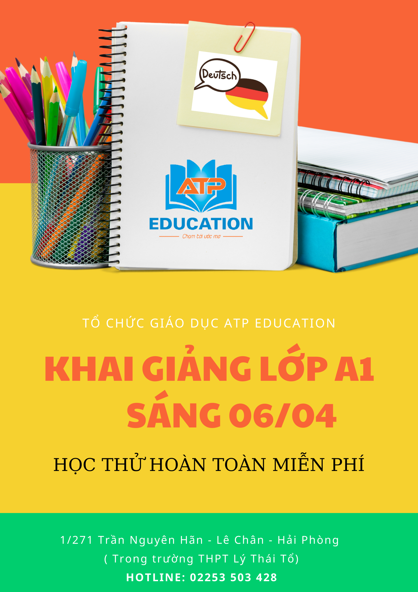 KHAI GIẢNG LỚP A1 SÁNG 6/4