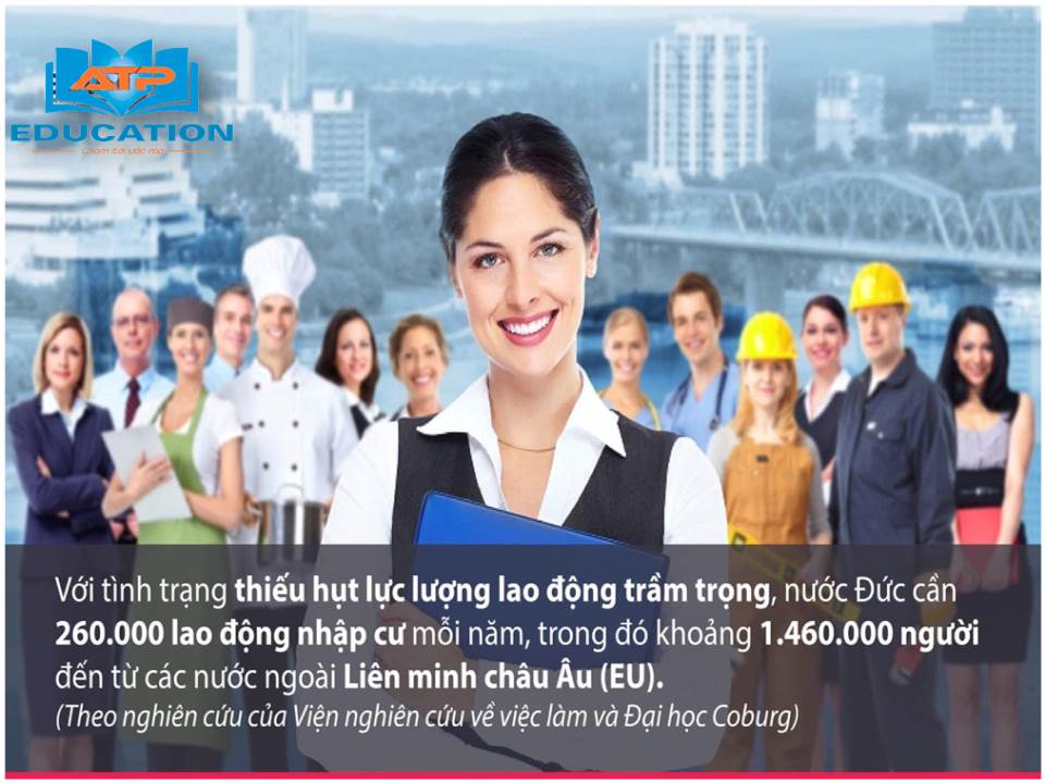 NƯỚC ĐỨC ĐANG THIẾU HỤT LAO ĐỘNG